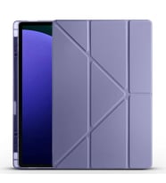 Galaxy Tab S10 Ultra Kılıf Zore Tri Folding Kalem Bölmeli Standlı Kılıf