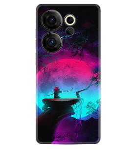 Camon 20 Premier 5g Kılıf Desenli Silikon Platinium Series Lost Warrior 1840