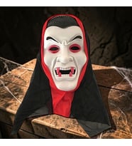 TÜLLÜ VAMPİR MASKESİ CADILAR BAYRAMI KORKU MASKESİ VAMPIRE HALLOWEEN MASK EĞLENCE KORKU MASKESİ