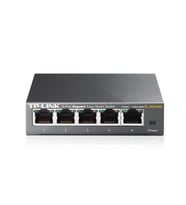 Tp-Link TL-SG105E 5 Port 10-100-1000 Mbps Easy Smart Switch Çelik Kasa