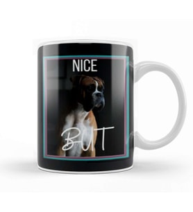Dog Lover Gift Kupa Bardak Porselen