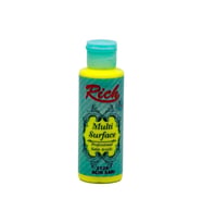 Rıch Akrilik Boya Multi Surface 120 Cc Açık Sarı 120-2128 (Karışık)