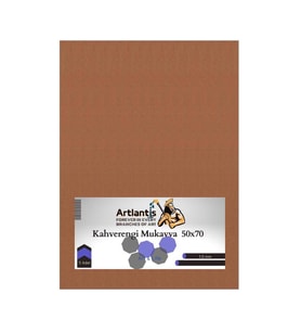 Kahverengi Renkli Mukavva 50x70 5 Adet Artlantis Renkli Mukavva 5 Adet