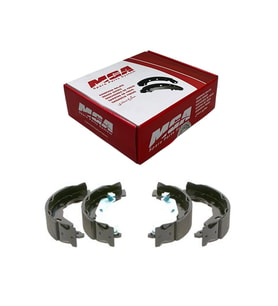 Mga Renault Clio II 1998-2005, Clio IV 2012-2018 Arka Fren Balatası Takım 203x39 mm (Siyah)