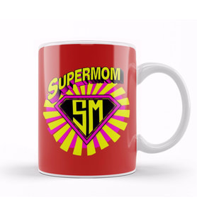 Supermom Süperanne 023 Kupa Bardak Porselen