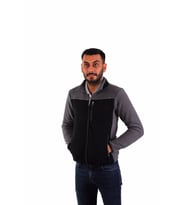 ESER - Katyonik Mont - Gri , Siyah - Slim Fit (Siyah-Gri)