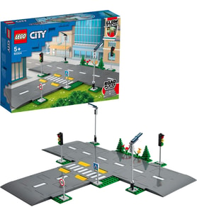 LEGO® City Yol Zeminleri 60304 - Çocuklar için Oyuncak Yapım Seti (112 Parça)