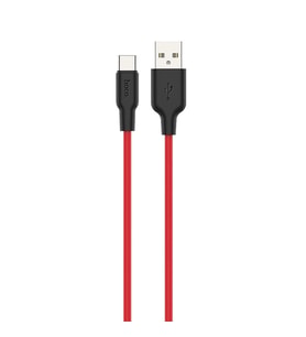 HOCO X21 Plus USB to Type-C 3A Silikon Hızlı Şarj ve Data Kablosu-(5775) - SSSSSS4810-4714