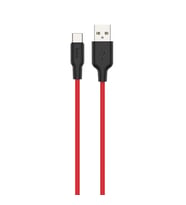 HOCO X21 Plus USB to Type-C 3A Silikon Hızlı Şarj ve Data Kablosu-(5775) - SSSSSS4810-4714