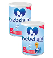 Bebehum 5 Numara Teneke Devam Sütü 2 Yaş+ 400 gr x 2 Adet