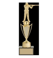 ODAK KUPA - Figürlü Kupalar - Atıcı Figürlü Kupalar FG-040 C - 34 cm