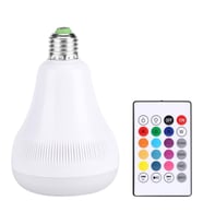 River World Bluetooth Hoparlör Speaker Kumandalı Led Ampul LD-37