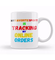 Shopping Addict Funny Quote For Shopping Addict Kupa Bardak Porselen