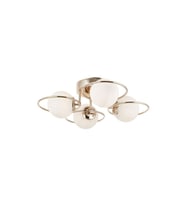 Eray Aydınlatma 4 lü Opal Camlı Rose Gold Avize (Rose - Gold)