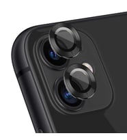 Microsonic Apple iPhone 11 Tekli Kamera Lens Koruma Camı Siyah
