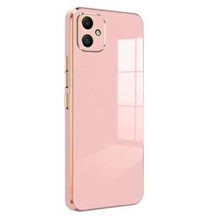 Galaxy A05 Kılıf Volet Silikon - Pembe