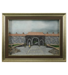 e38 EL İŞÇİLİĞİ KAYSERİ KARA MUSTAFA PAŞA SARAYI TABLO - 5513