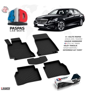Mercedes E Serisi W212 4D Havuzlu Paspas 2009-2016 A+Kalite