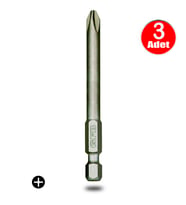 Gfb Bits Yıldız Uç Vidalama Matkap Ucu Ph2 x 100mm - 3 Adet
