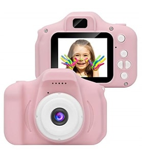 QASUL Mini 1080p Hd Kamera Çocuklar Için Dijital Fotoğraf Makinesi PEMBE,MAVİ,AÇIK YEŞİL