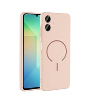 Samsung Galaxy A06 Uyumlu Kılıf M-safe Şarj Özellikli Zore Meta Kapak