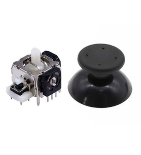 XBOX 360 Analog Motor Topuz Tamir Seti 1+1 Siyah XBOX 360 Kol Tamiri İçin Yedek Parça