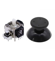 XBOX 360 Analog Motor Topuz Tamir Seti 1+1 Siyah XBOX 360 Kol Tamiri İçin Yedek Parça
