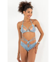 Miorre Babydoll Gecelik-010 (Mavi)