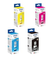 112 C13T06C24A L6570 Ecotank 4 Renk Multipack Mürekkep
