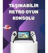 64Gb Hafızalı Emülatör Destekli Oyun Konsolu