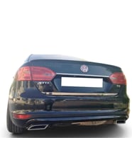 Volkswagen Jetta Makyajsız Egzoz Görünüm Difüzör (Plastik) (Standart)