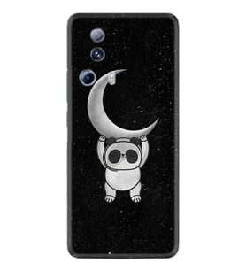 Xiaomi Mi 13 Lite Kılıf Resimli Desenli Silikon Platinium Series Panda Moon 1811