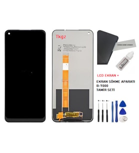 Oppo A54 Uyumlu Lcd Ekran Dokunmatik Servis + B-7000 + TAMİR SETİ