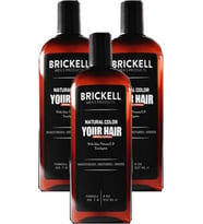 Brickell Erkeklere Özel Anti-White Saç Sakal Bakım Şampuanı 237 ml x 3 adet