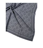 Işıl İpek - C Desen Siena Eşarp 100x100 cm (Füme)
