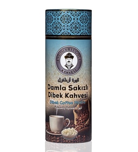 Damla Sakızlı Dibek Kahvesi Silindir Kutu 1000 G