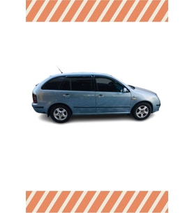Skoda Fabia Stw 1999-2009 4'lü Mügen Tip Cam Rüzgarlığı
