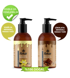 Genel Markalar Masaj Yagı Yenilebilir Vanilya + Cıkolata Vucut Yagı 120 ml