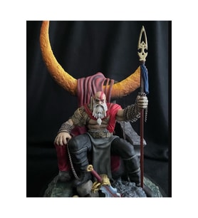 God of War Kratos Figür God of War Yaşlı Kratos Obje 25CM Büyük Boy