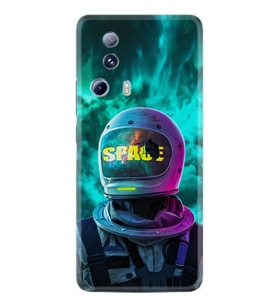 Xiaomi 13 Lite Kılıf Resimli Desenli Silikon Platinium Series Space 1814
