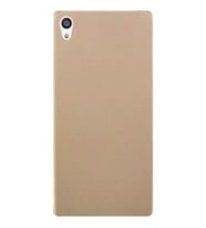 Sony Xperia Z5 Kılıf Fashion Design Yumuşak Pürüzsüz Esnek GOLD