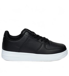 Bestof 042 Siyah Beyaz 40-44 Günlük Unisex Spor Ayakkabı