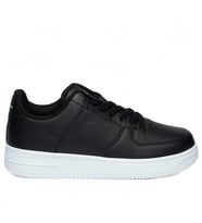 Bestof 042 Siyah Beyaz 40-44 Günlük Unisex Spor Ayakkabı
