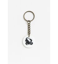 Oğlak Burcu NFC Anahtarlık – Akıllı Temassız Bağlantı Özellikli Burç Anahtarlığı (3,5 cm)