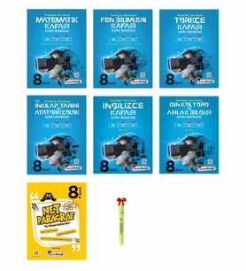 LGS 8.Sınıf Soru Bankası Full Set  (7 kitap )