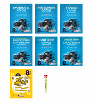 LGS 8.Sınıf Soru Bankası Full Set  (7 kitap )