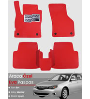 SSUBARU IMPREZA GH (2007-2011) Uyumlu EVA Paspas Tam Set–Oto Paspas,Araca Özel,Kolay Montaj