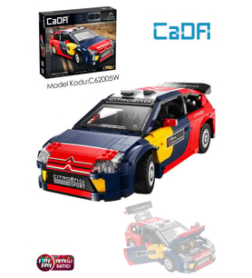 Cada Citroen C4 WRC 2008 -C62005W (1569 Parça) Profesyonel Oyuncak Yapım Seti