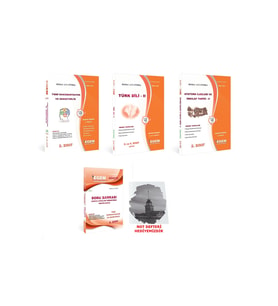 Egem Eğitim Yayınları Aöf Tıbbi Dökümantasyon 2. Sınıf 4 Yarıyıl (Bahar) Konu Anlatımlı Soru + Çıkmış Formatlı Soru Set (Çok Renkli)