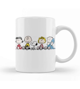 Snoopy And Friend Kupa Bardak Porselen